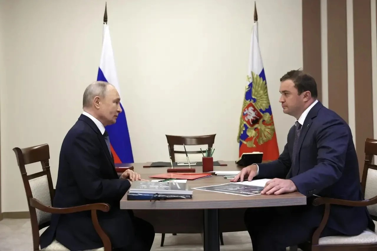 Хоценко попросил Путина назначить Дмитрия Патрушева главой оргкомитета 400-летия освоения Омского Прииртышья Фото: Управление пресс-службы губернатора и правительства Омской области