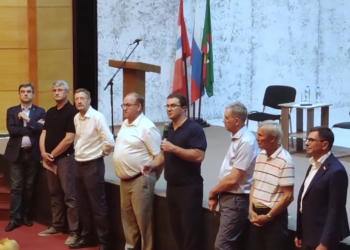 Скриншот видео, предоставленного правительством Омской области
