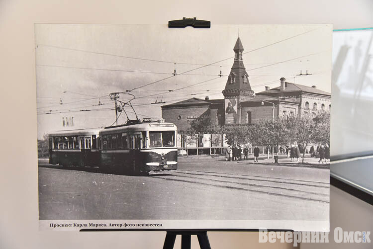В Омске открылась фотовыставка, посвящённая 90-летию трамвайного движения