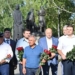 Виталий Хоценко и Рустам Минниханов открыли в Омске памятник Герою Советского Союза Мусе Джалилю Фото: пресс-служба губернатора и правительства Омской области