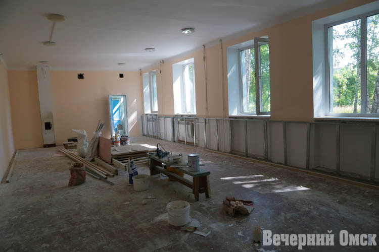 В омских спортшколах идет масштабный ремонт на 28 миллионов рублей
