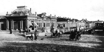 Любинский проспект с горы. Начало XX века