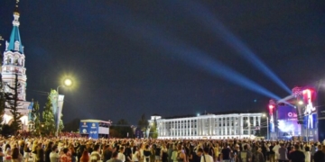Концерт 2 августа на Соборной площади отменили Фото: Сергей Сапоцкий