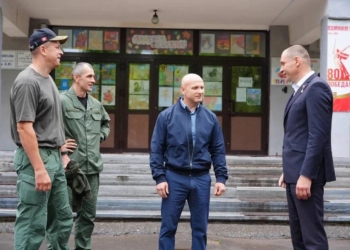Дмитрий Перминов: «Наши герои спецоперации проголосовали одними из первых» Фото: Никита Суржиков