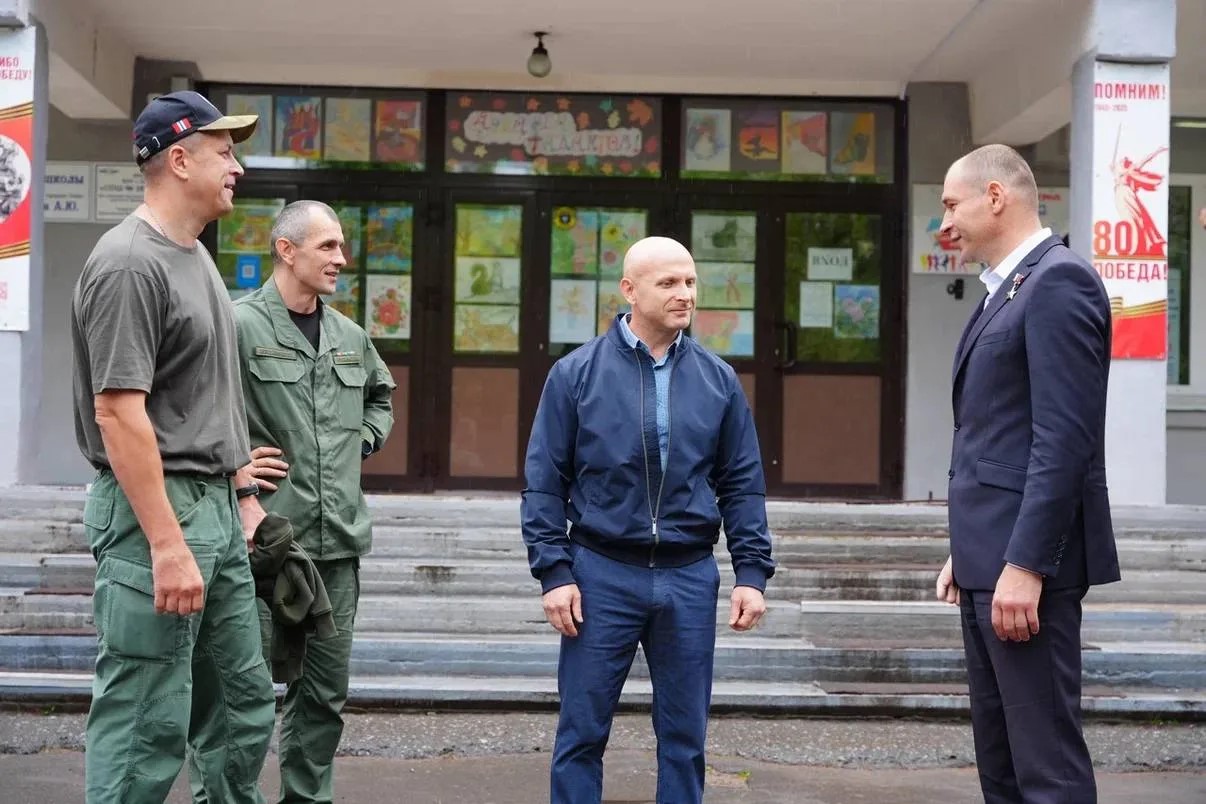 Дмитрий Перминов: «Наши герои спецоперации проголосовали одними из первых» Фото: Никита Суржиков