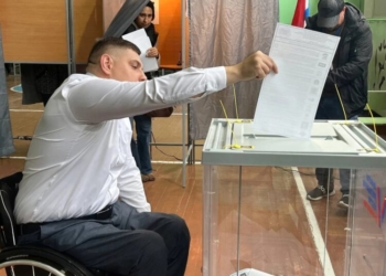 «Мы должны всему миру показать, что мы единый народ и вместе идем к победе» – Александр Кузюков Фото: Полина Егоренко