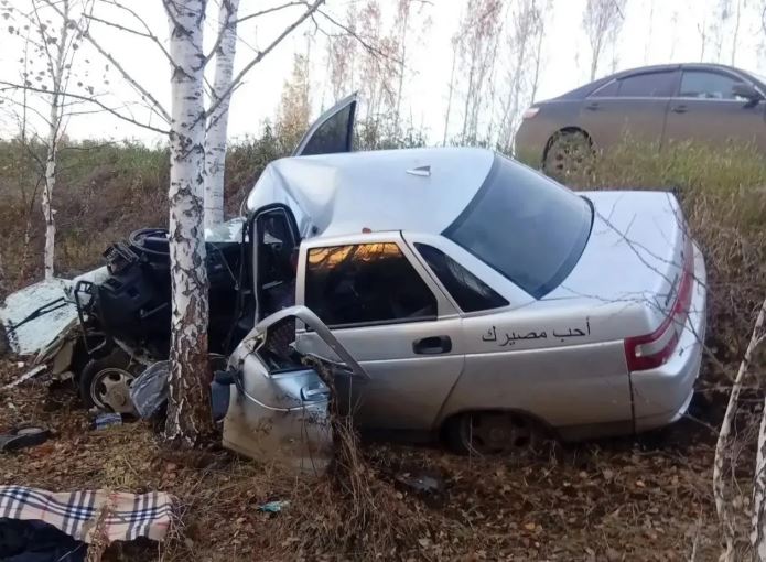 Под Омском погиб 24-летний водитель «десятки» Фото: УМВД России по Омской области